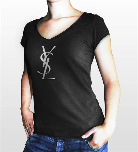 ladies ysl t shirt|saint laurent t shirt small.